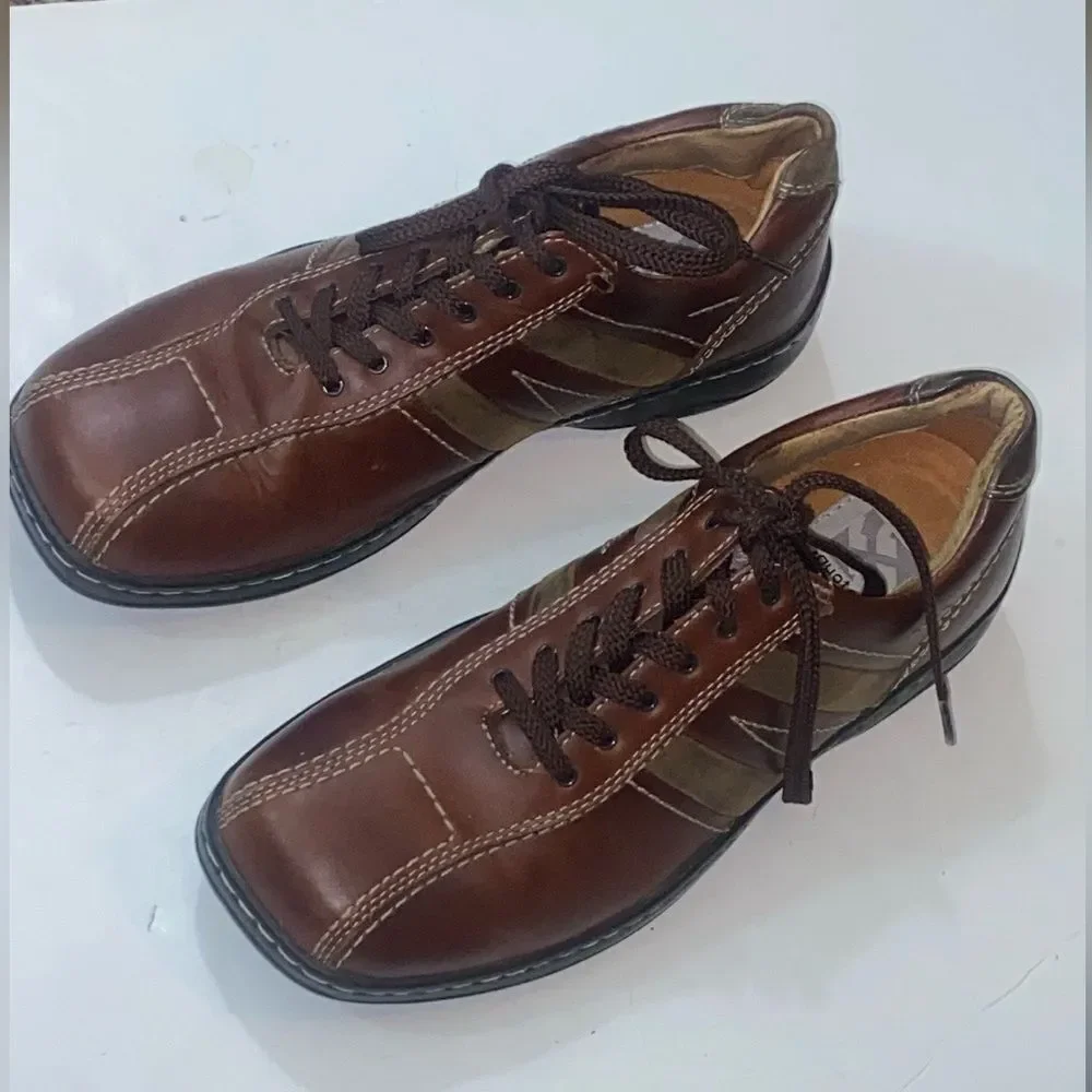 quotes Casual classic Oxford leather upper Men Shoes size 10M